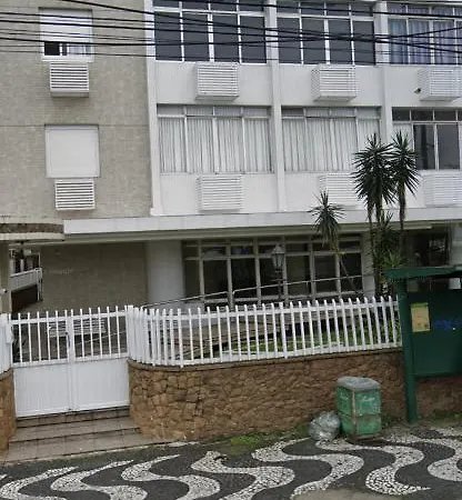 Apartamento Frente Ao Mar Em Santos Com Garagem Exterior foto